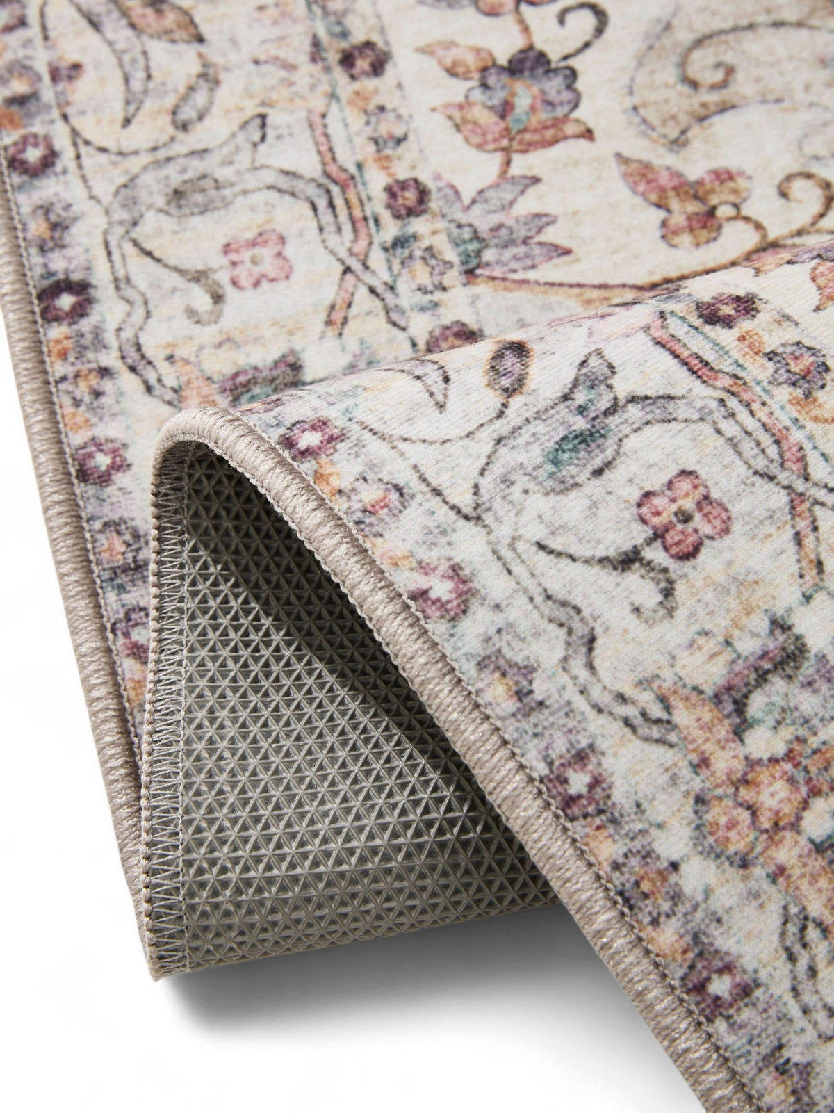 VINTAGE-TEPPICH George waschbar 60x120 cm - Multicolor, Kunststoff (60/120cm) - benuta