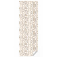 TAPETE - Abstrakt - Zebra - Beige - 100x280 cm - Beige, Papier (100/280cm) - OnlyWow