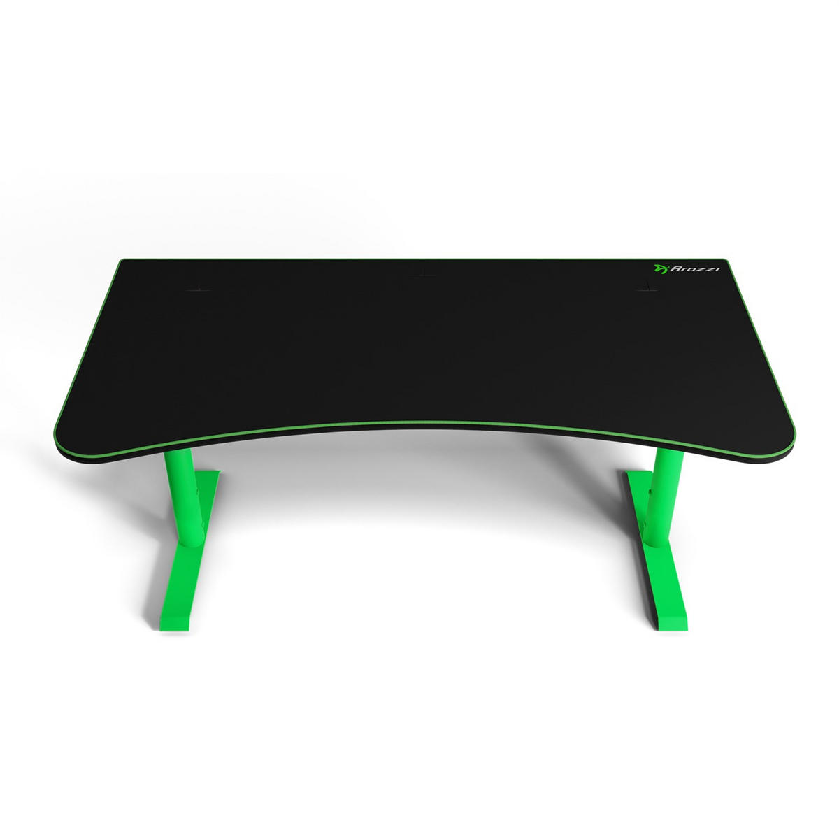 GAMINGTISCH Arena 160/82/71-81 cm Grün - Grün, Metall (82/160/71cm) - Arozzi