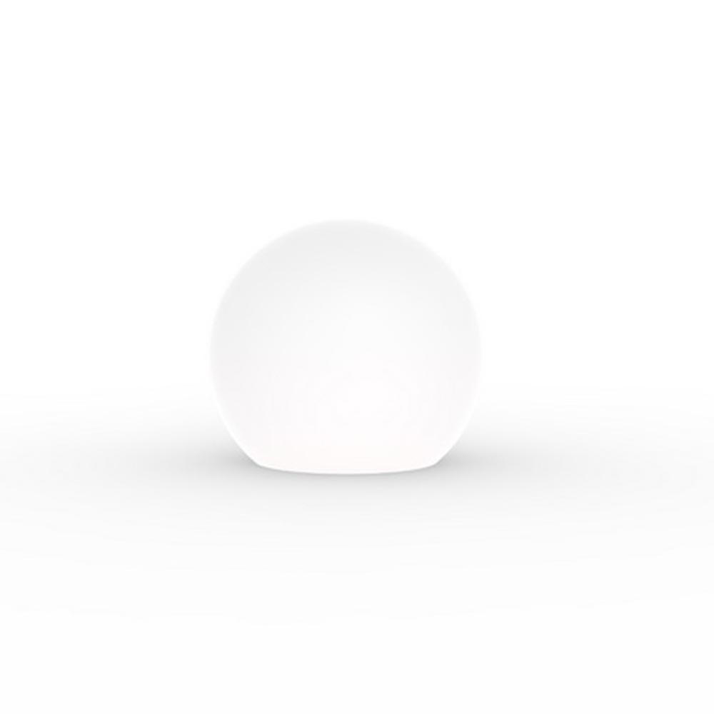 AUSSEN-KUGELLAMPE Globe Ø 30cm - Weiß, Kunststoff (30/30/30cm) - s.luce
