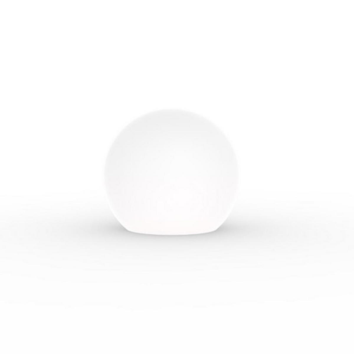 AUSSEN-KUGELLAMPE Globe Ø 50cm - Weiß, Kunststoff (50/50/50cm) - s.luce