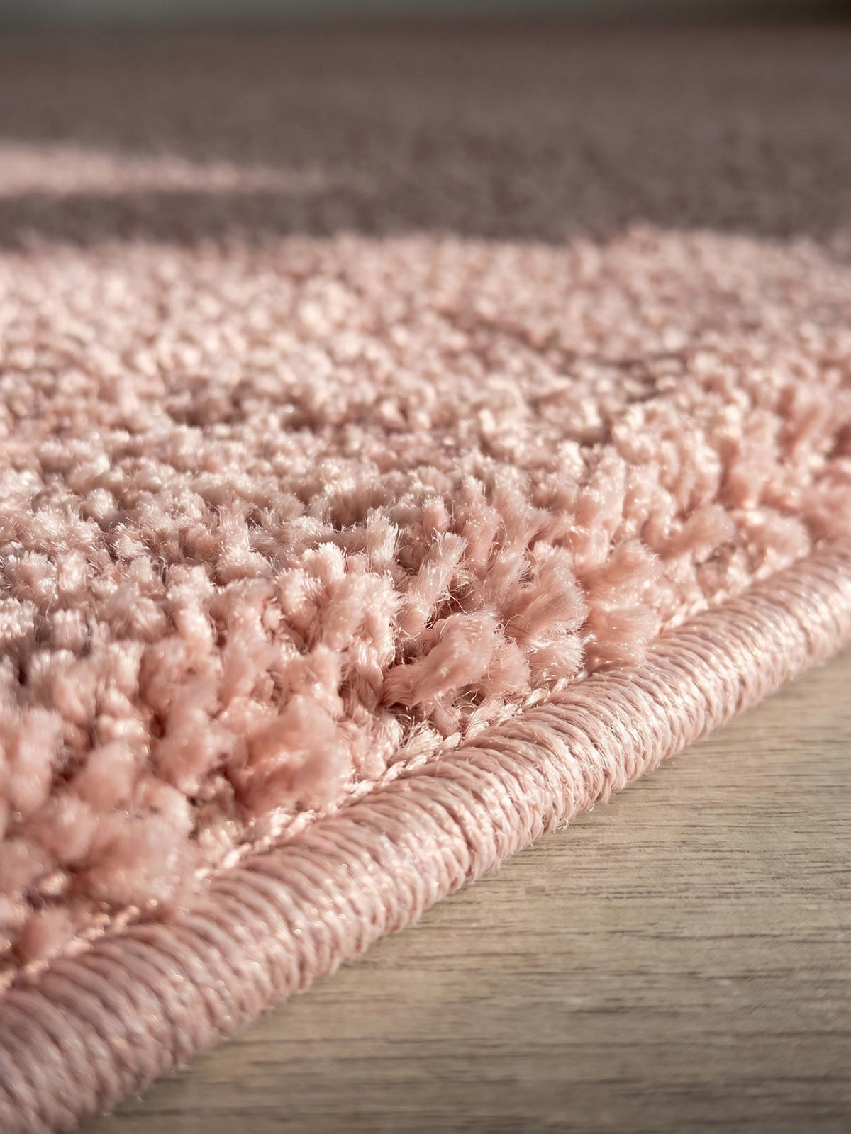 TEPPICH Waschbar Uni Modern Schlafzimmer Strapazierfähig Läufer Rosa 80x250 cm OEKO-TEX Flur – MAIN - Rosa, Textil (250/80cm) - KADIMA DESIGN