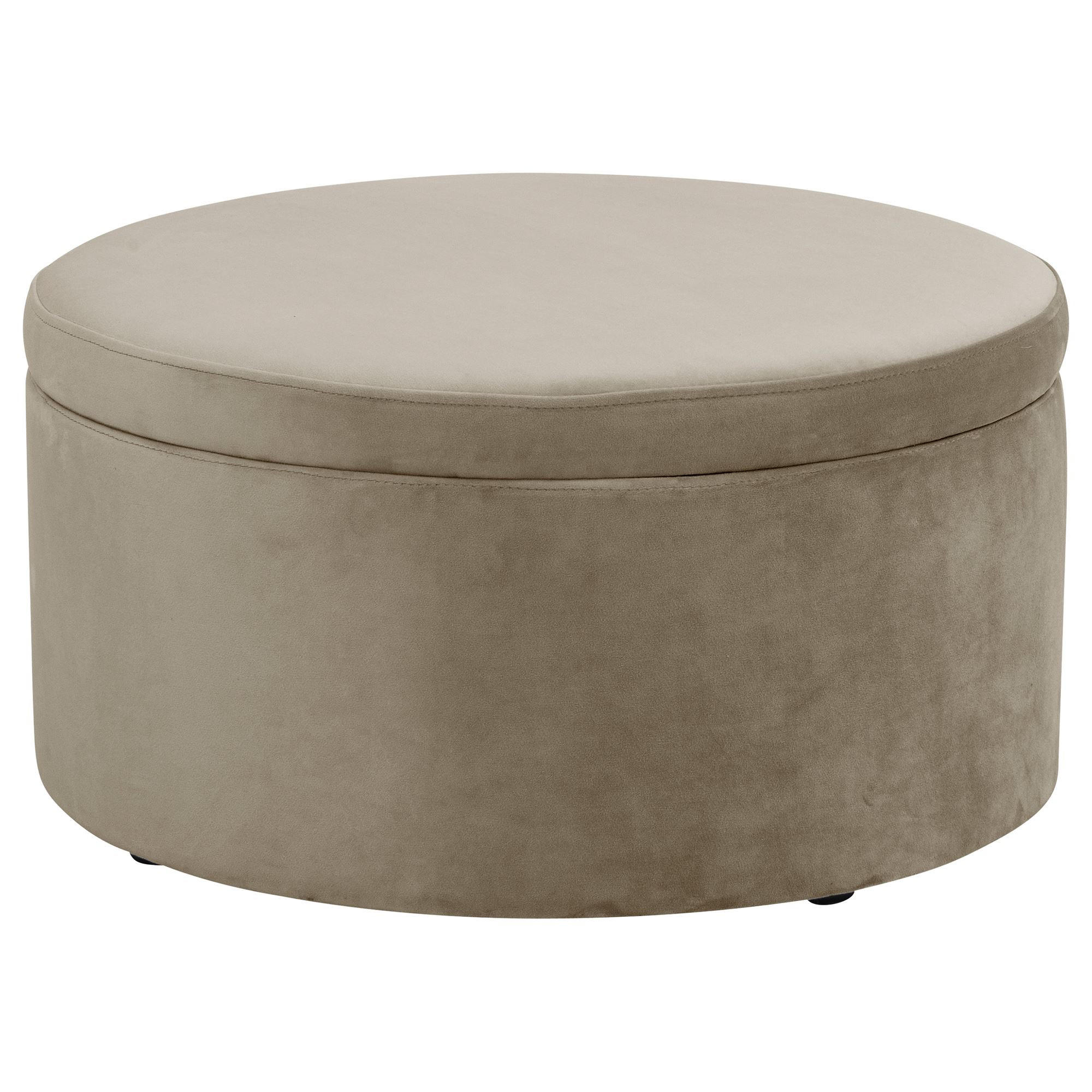 KINDERHOCKER Katyushka Samtvelours sahara - Sahara, Kunststoff (60/32/60cm) - 58aufmkessel