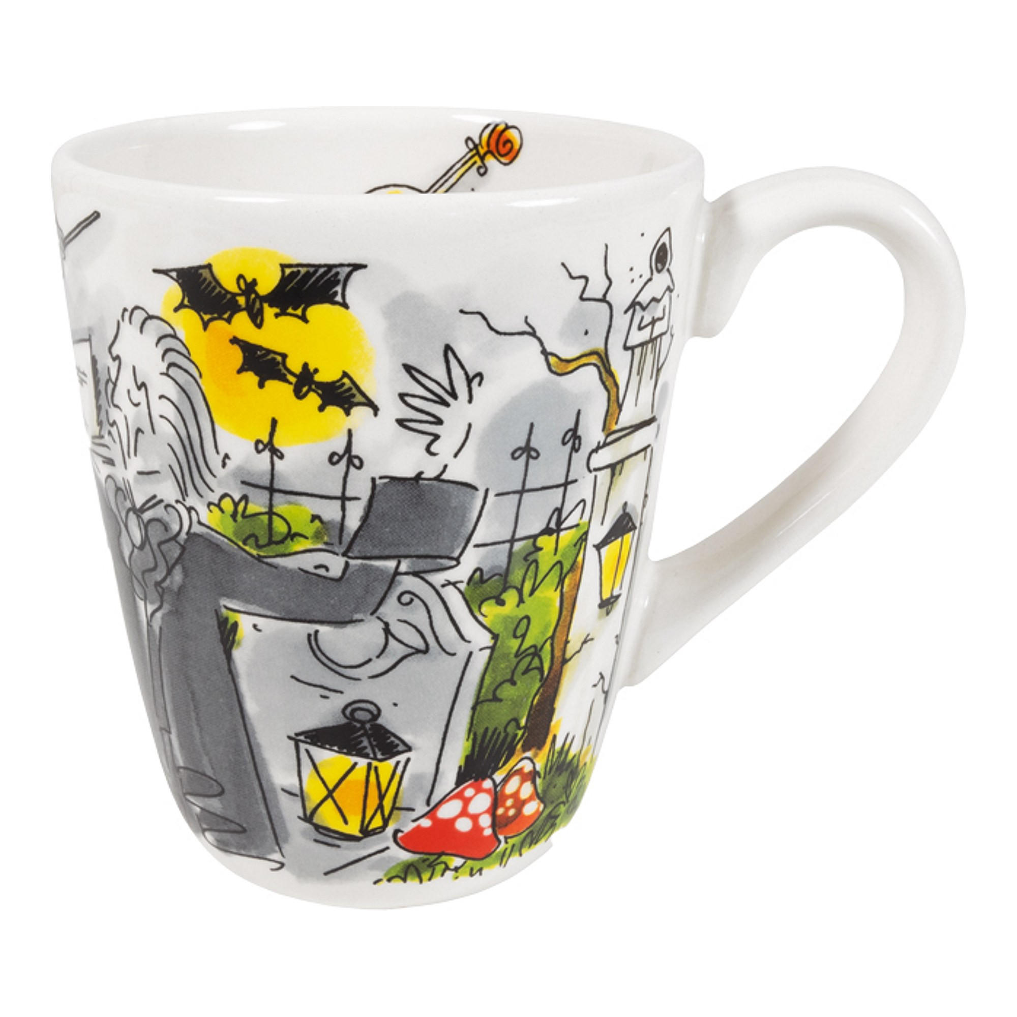 BECHER Danse Macabre in Bunt - 350 ml - Multicolor, Keramik (0.35L) - Blond Amsterdam
