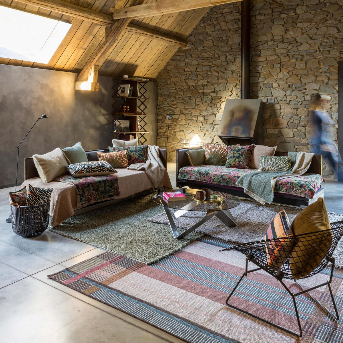 ÜBERWURF Emilio fichte 180 x 260 cm - Grün, Textil (180/260cm) - Vivaraise