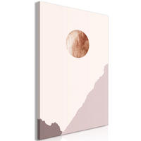 KUNSTDRUCK Beige 40/60 cm - Beige/Braun, Textil (40/60cm) - KUNSTLOFT
