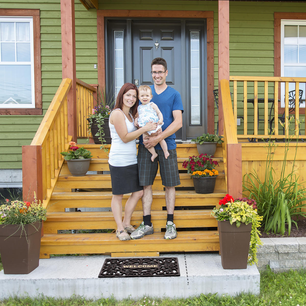 FUSSABTRETER - Braun, Metall (60/31cm) - Relaxdays