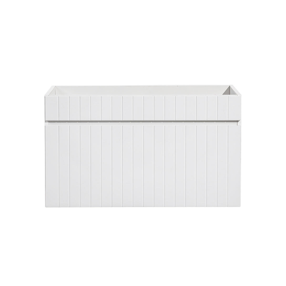 SKŘÍŇKA POD UMYVADLO 80cm Zelie Bílá - bílá, kompozitní dřevo (80/46/45cm) - Petits-meubles