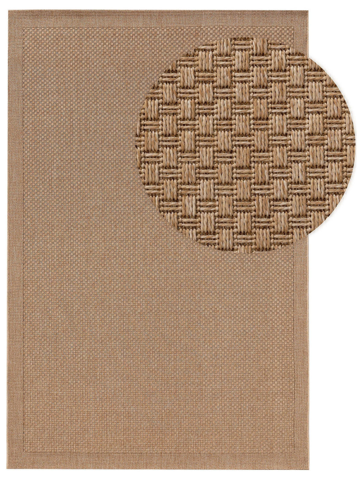 OUTDOORTEPPICH Naoto Beige 80x150 cm - Beige, Textil (80/150cm) - benuta Nest