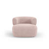 SESSEL Jenny aus Boucle puderrosa - Pink, Textil (88/73/90cm) - Micadoni