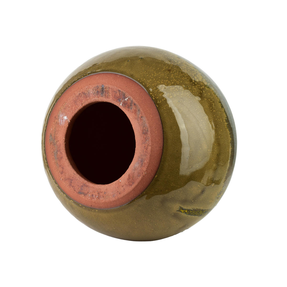 DEKOKUGEL Saggio braun 20/20/20cm Keramik - Braun, Keramik (20/20/20cm) - Mondex