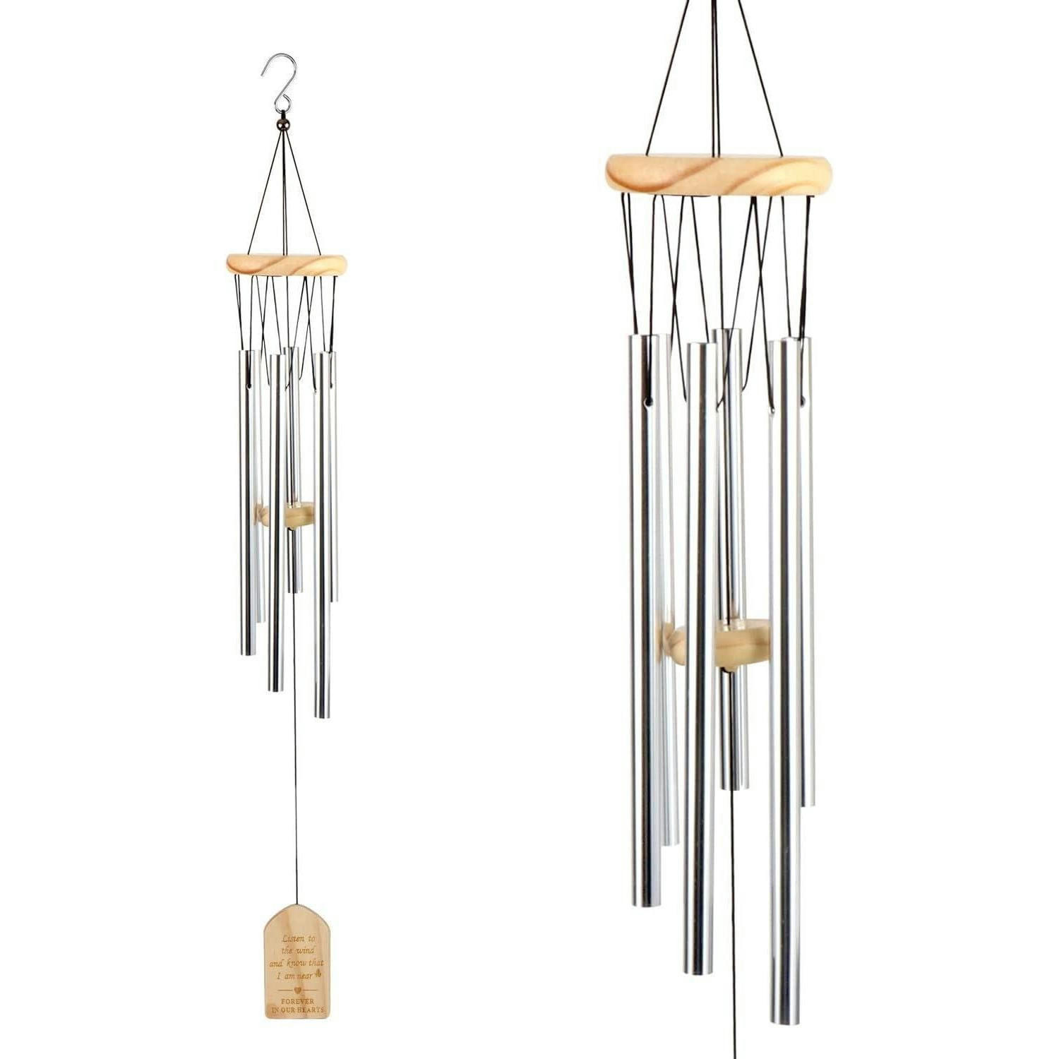 XXXLutz Windspiel Silber 3x27x9 cm