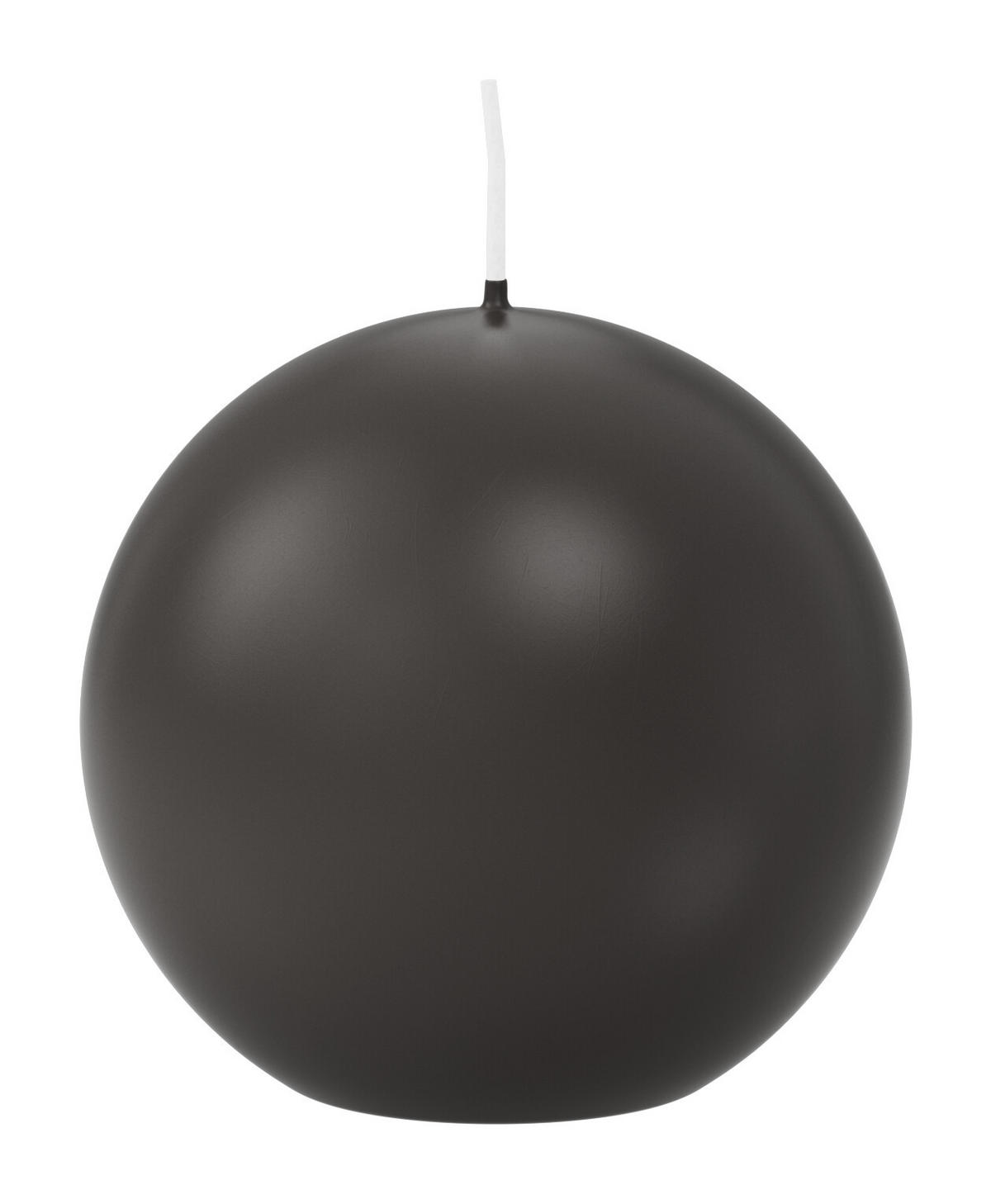 KUGELKERZEN Grau Ø 70 mm, 12 Stück - Grau, Paraffin (7/7/7cm) - Wiedemann Kerzen