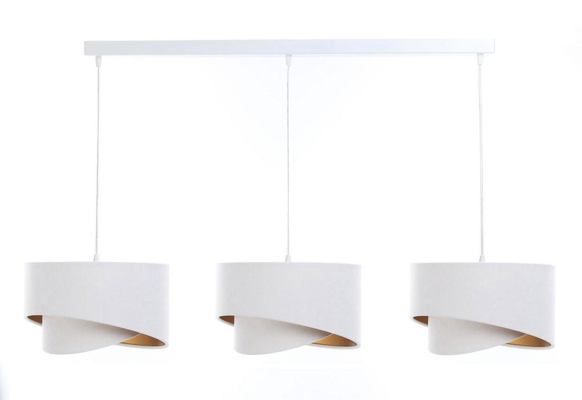 HÄNGELEUCHTE Gold 30/18 cm - Multicolor, Kunststoff (30/0.3/18cm) - ONZENO