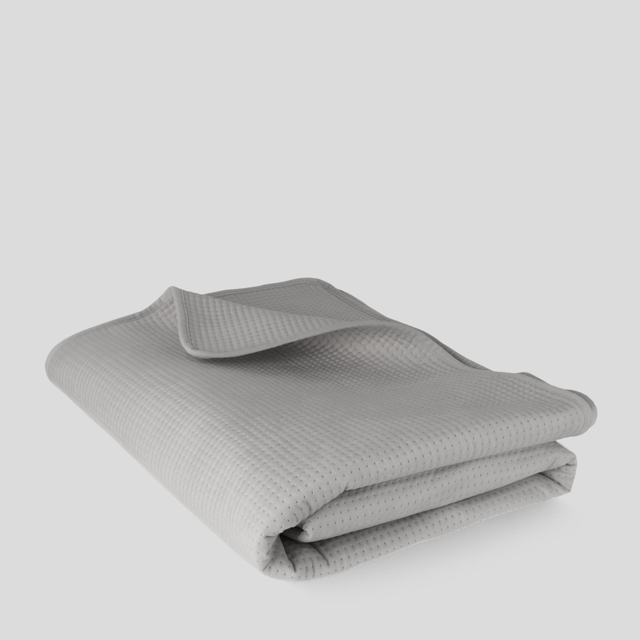TAGESDECKE Pontoso - Hellgrau, Textil (200/220cm) - home&you
