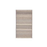 WOLLTEPPICH Raven 55/95 cm - Beige, Naturmaterialien (55/95cm) - A2A Home