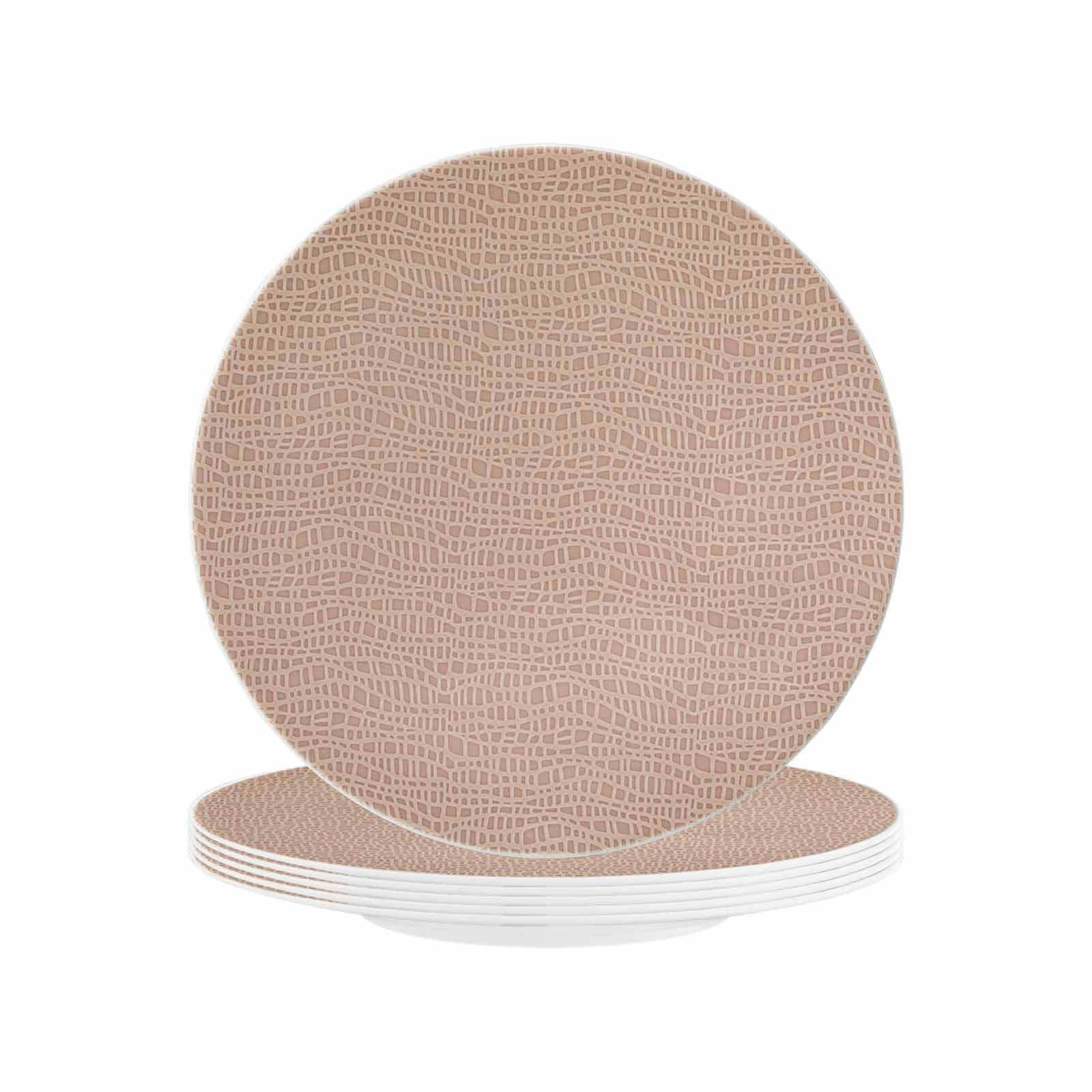 FRÜHSTÜCKSTELLER Life Fashion Posh Rose ø 22,5 cm 6er Set - Rosa, Keramik (22.5cm) - Seltmann Weiden