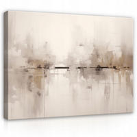 LEINWAND BILDER Abstrakt Loft 100x70 - Multicolor, Holzwerkstoff (100/70cm) - Wallarena