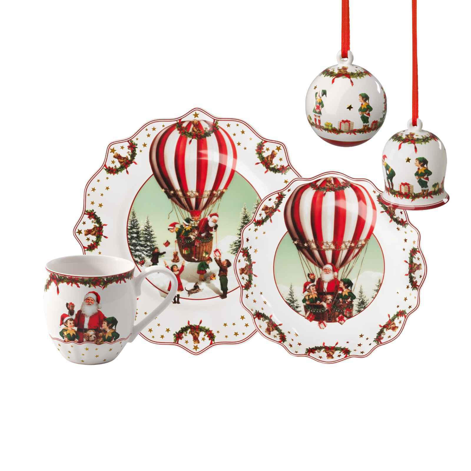 JAHRES-SET Annual Christmas Edition bunt 5-tlg. - Multicolor, Keramik (2/2/2cm) - Villeroy & Boch