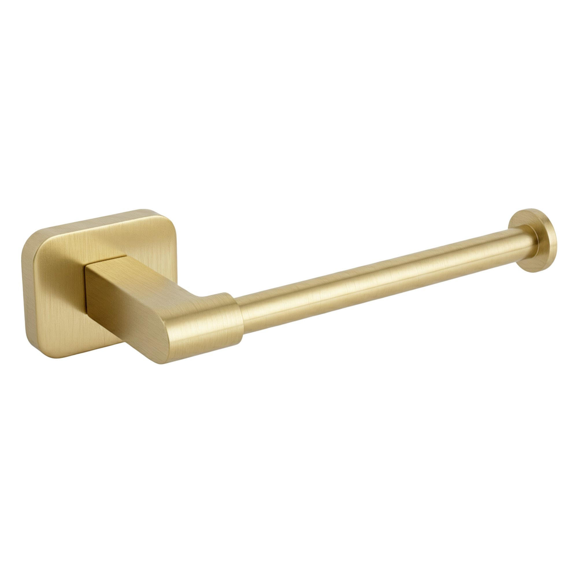 HALTER Für Toilettenpapier Rea 5909 Nico Brush Gold - Goldfarben, Metall (7/4/18cm) - REA