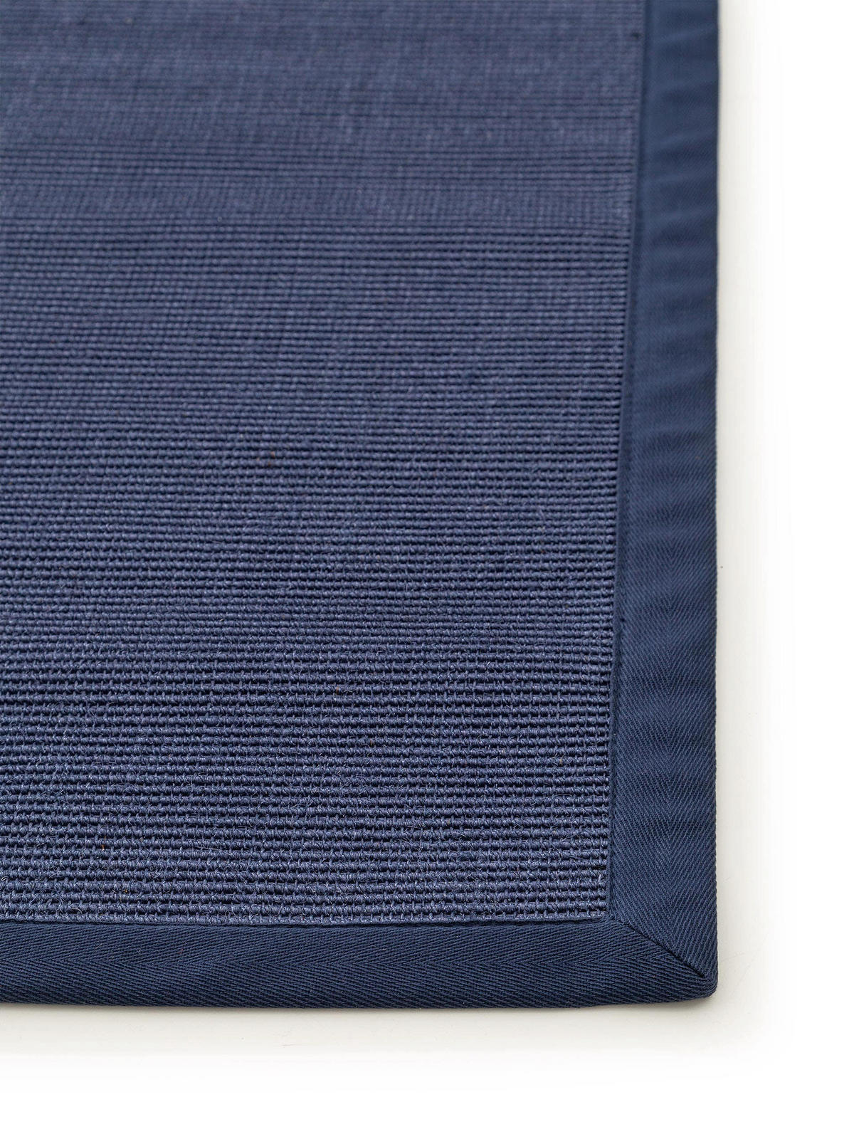 SISALTEPPICH Sana Blau 150x150 cm - Blau, Textil (150/150cm) - benuta Nest