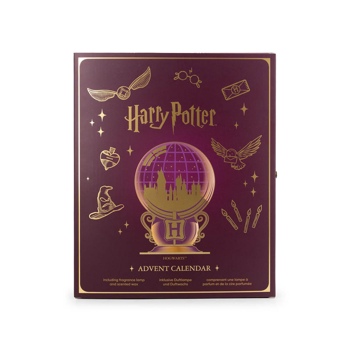ADVENTSKALENDER Harry Potter™ - Schwarz, Naturmaterialien/Keramik (22/27/14cm)