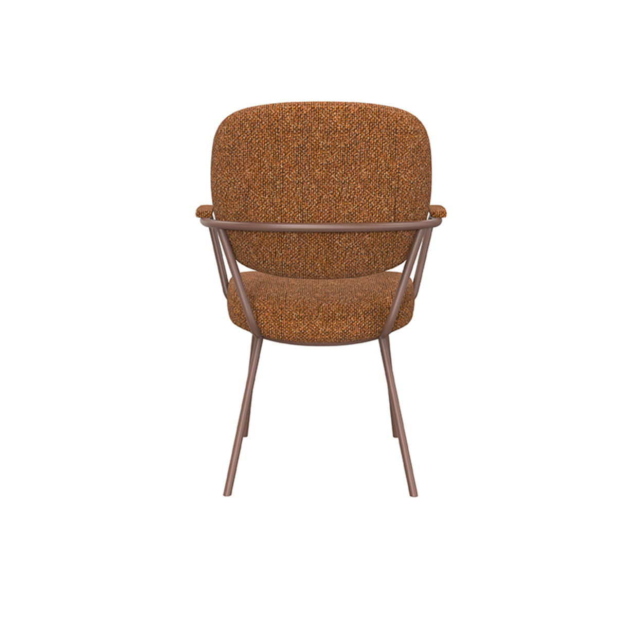 ESSZIMMERSTUHL Lausanne Braun 64/61/89 cm 2er-Set - Braun, Textil (61/89/64cm) - LABEL51