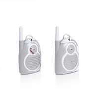 BABYPHONE Mommy´s Sense grau Reichweite bis 1,3 km, 2 Kanäle Batterieanzeige - Grau, Kunststoff - Cangaroo