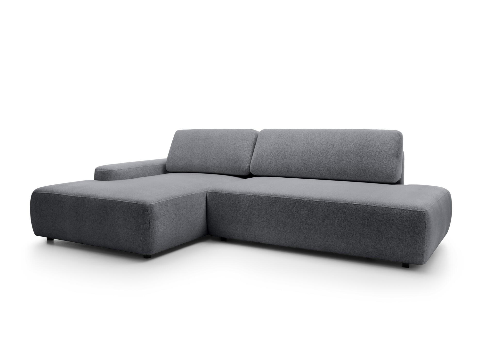 ECKSOFA BOULI Grau 276x164x82 cm - Grau, Textil (276/164cm) - FURNLUX