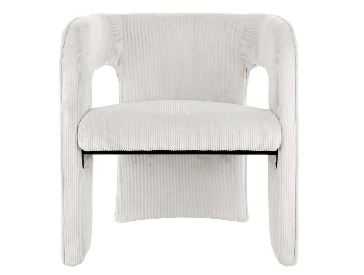 SESSEL Vigor 66/69/73 cm - Weiß, Textil (69/73/66cm) - Leitmotiv