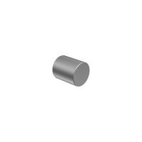 ENDSTÜCKE FÜR TELESKOP-GARDINENSTANGEN Livo 16/13 mm Ø Silbergrau, Packung 2 Stück - Silberfarben/Alufarben, Kunststoff (2/1.8/1.8cm) - INTERDECO