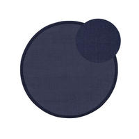 TEPPICH Sisal Sana Blau - Blau, Naturmaterialien/Kunststoff (250/1cm) - KUNSTLOFT