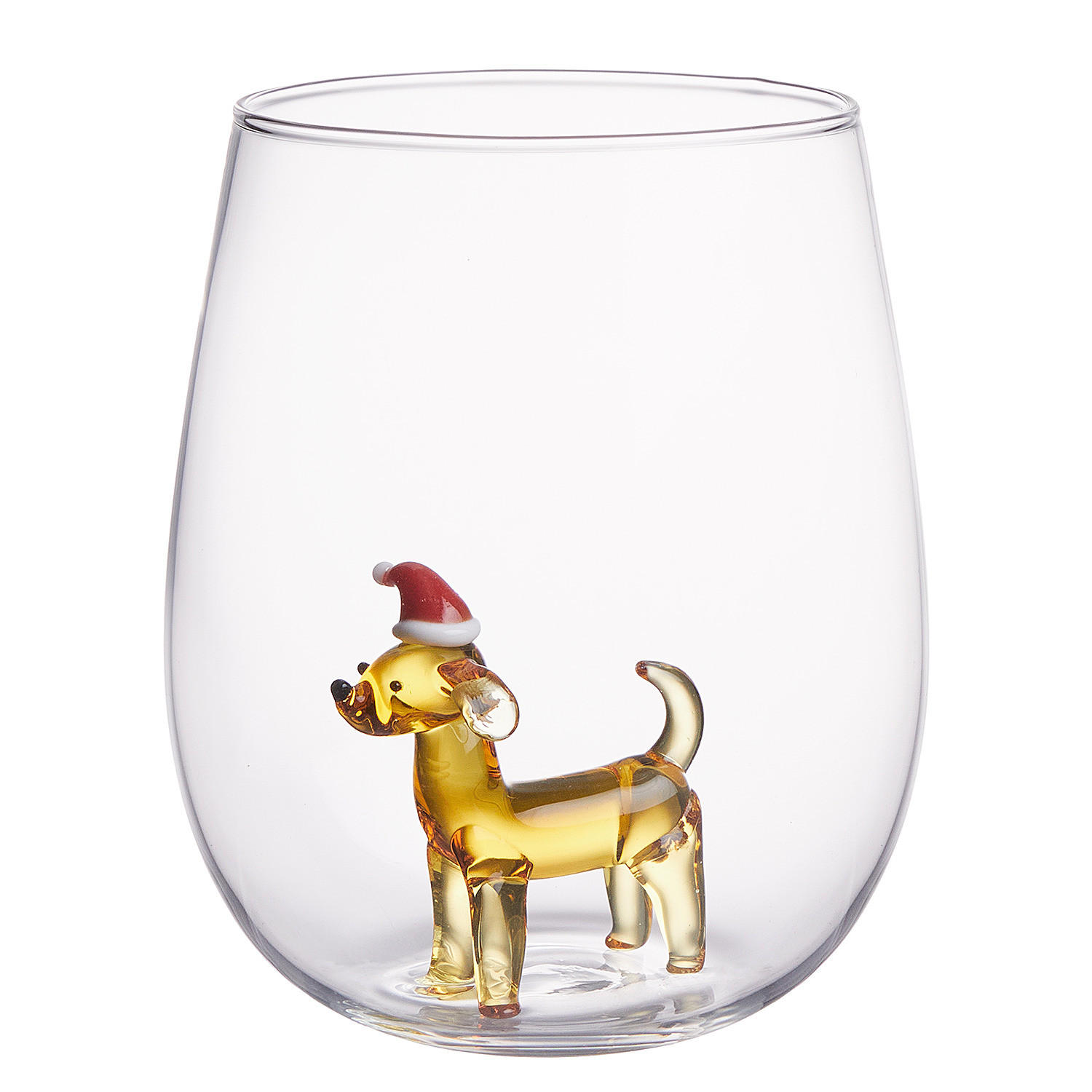 TRINKGLAS Merry & Joy Dackel - Transparent, Glas (0.45L) - Butlers