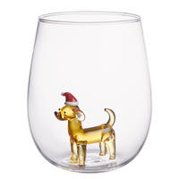 TRINKGLAS Merry & Joy Dackel - Transparent, Glas (0.45L) - Butlers
