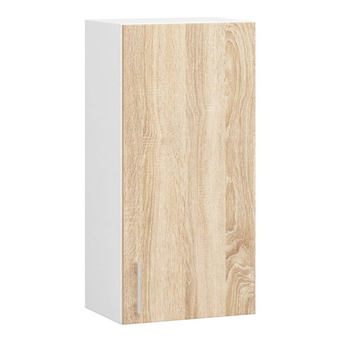 KUCHYŇSKÝ BLOK Bílá, dub Sonoma 203/180/44,5 - bílá, kompozitní dřevo (180/203/44.5cm) - RAUMHIRSCH FURNITURE