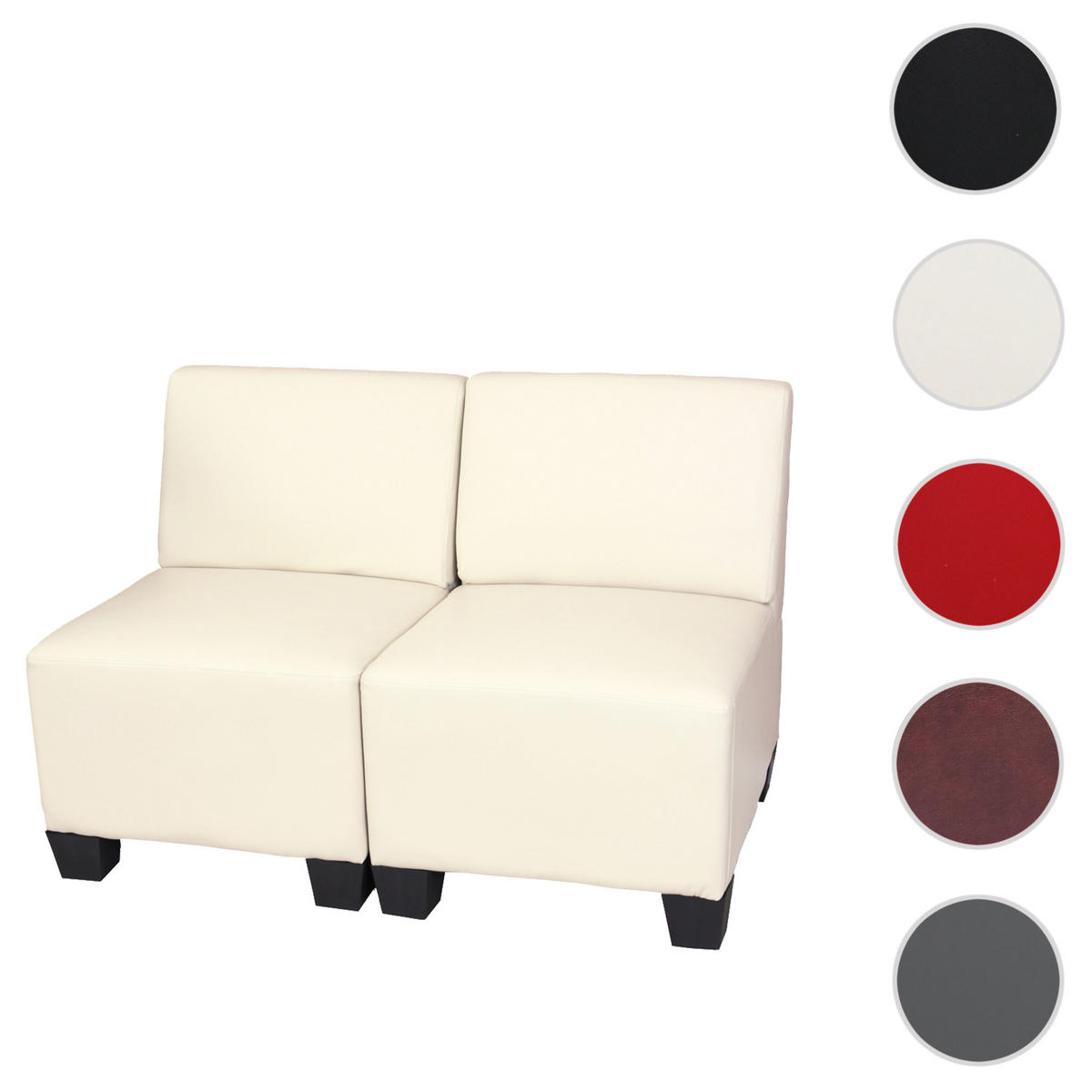 2-SITZER Beige - Beige, Textil (114/76/72cm) - MCW