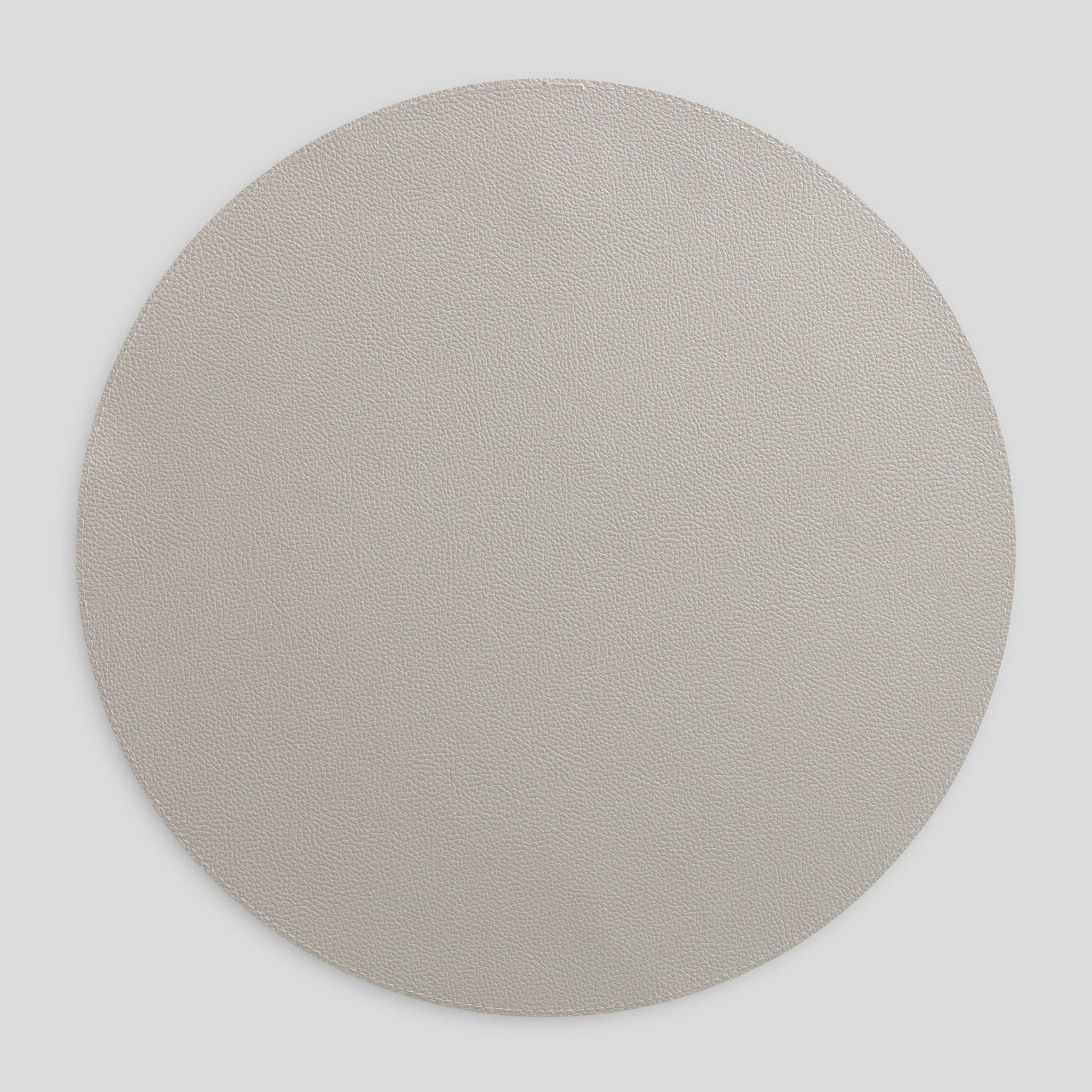 DEKORATIVES-TISCHSET Olevia - Hellgrau, Kunststoff (38cm) - home&you