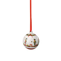 JAHRES-KUGEL 2026 Annual Christmas Edition bunt - Multicolor, Keramik (6.4/7.8/6.4cm) - Villeroy & Boch