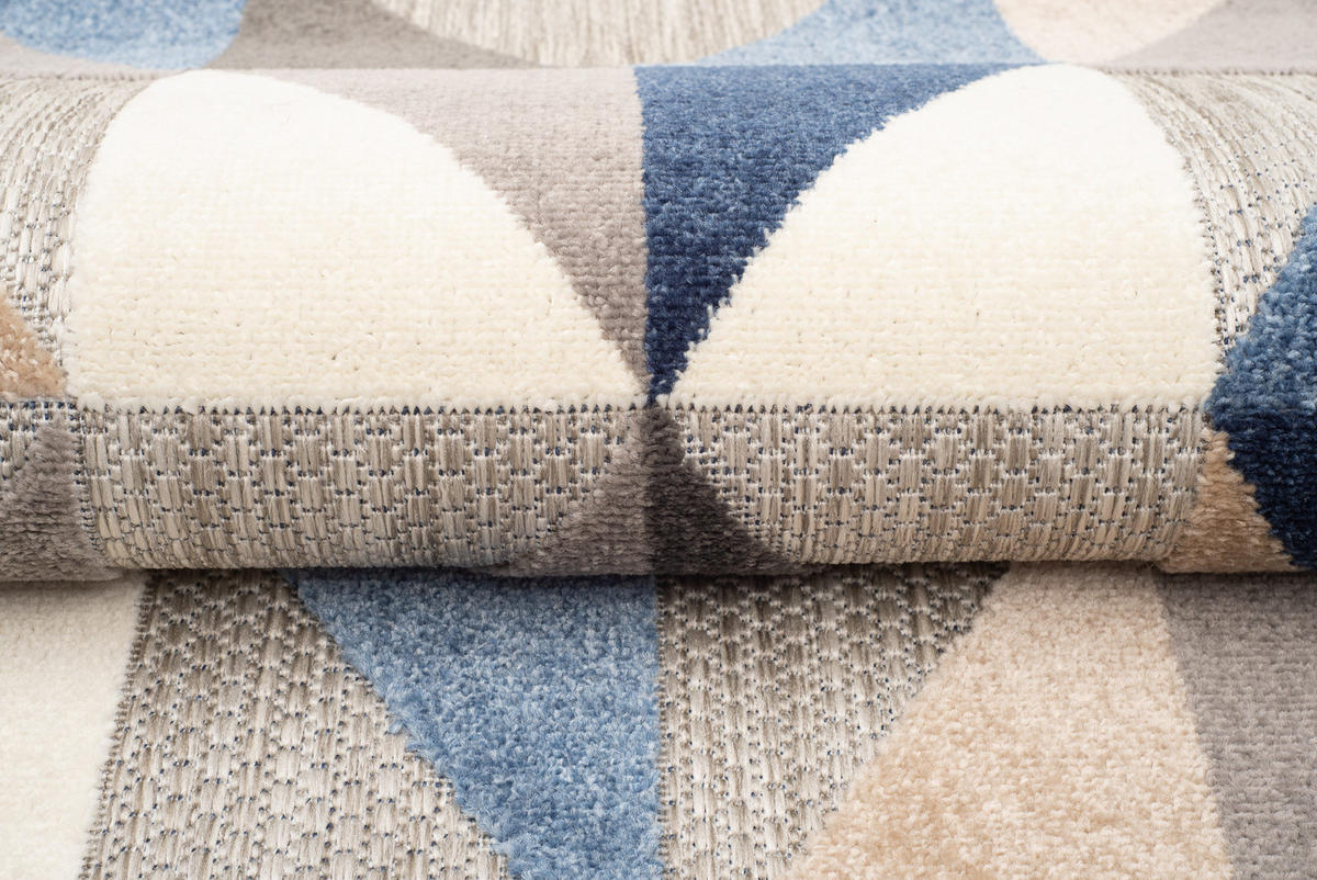 TEPPICH PATIO Grau 120/170 cm - Grau, Kunststoff (120/170cm) - Tapiso