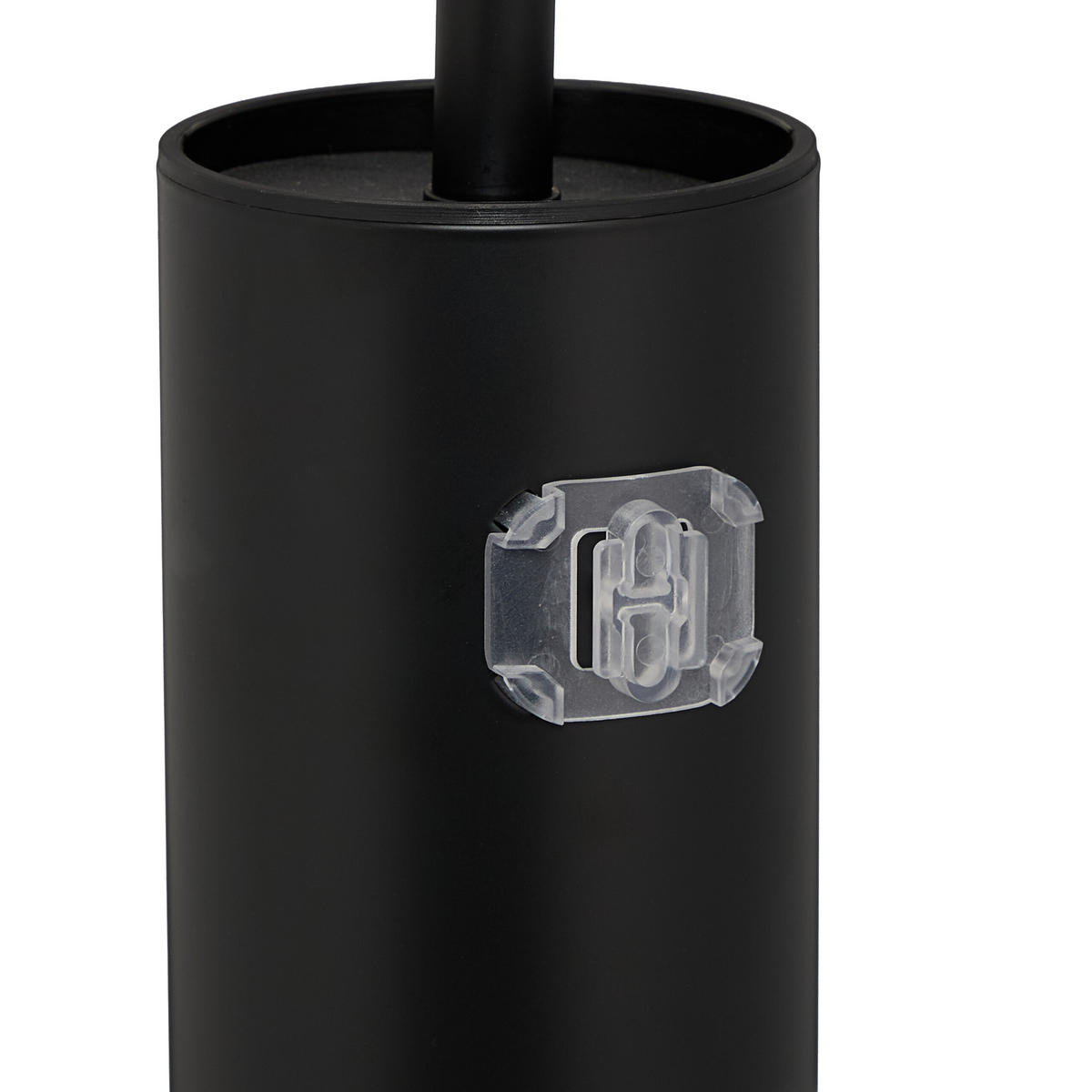 TOALETNA ščetka - črna, kovina/umetna masa (9/40.5/10cm) - Relaxdays