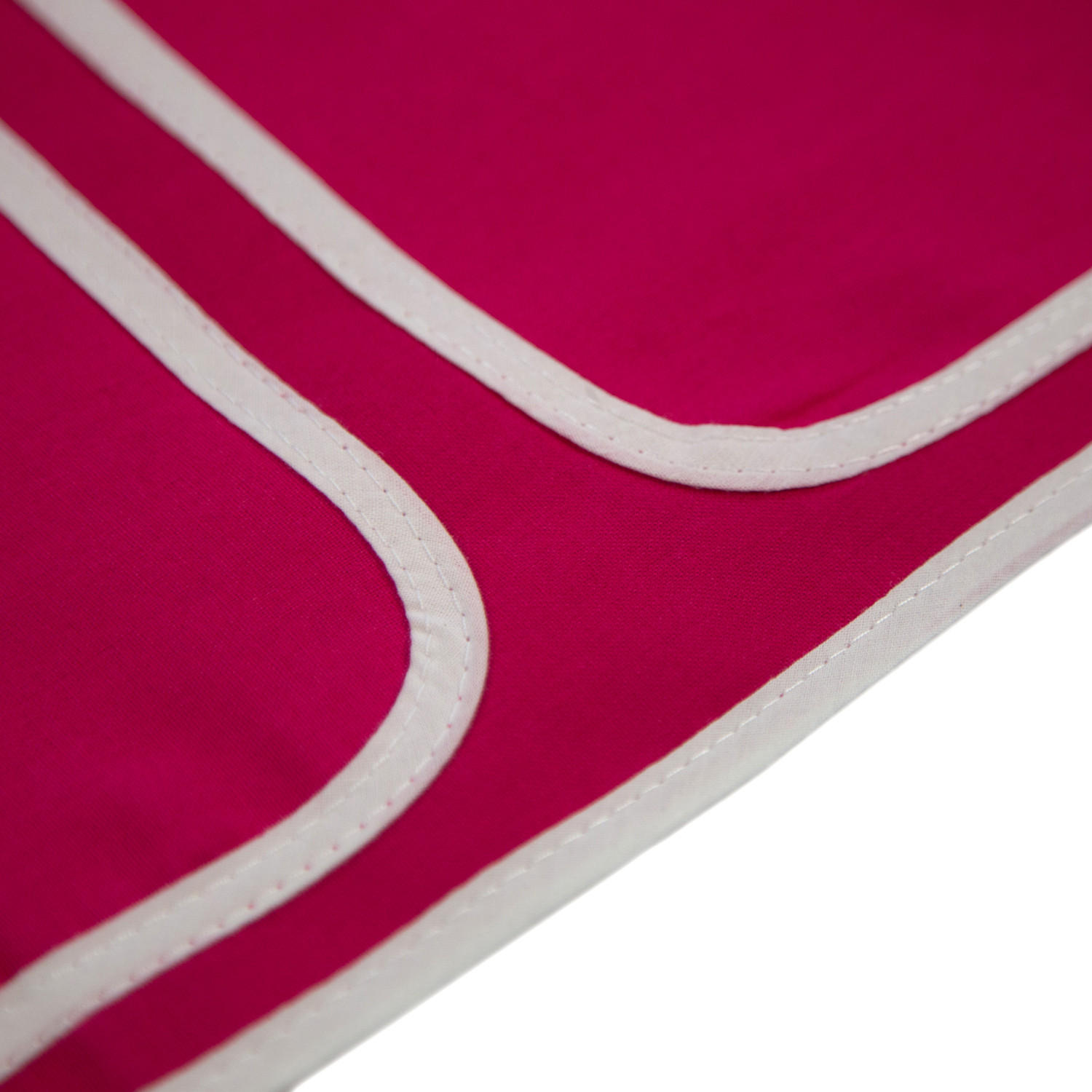 BETTTASCHE 70/90 cm Pink - Pink, Textil (90/70/1cm) - Homestyle4u