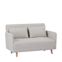 BETTSOFA - Beige - Beige, Textil (132/80/88cm) - Drawer