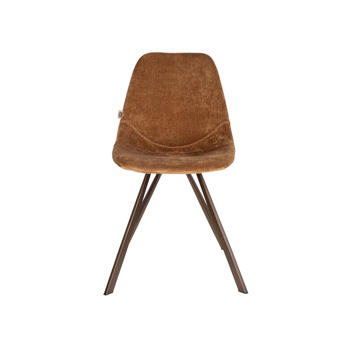 ESSZIMMERSTUHL Franky Cognac - 2 er Set - Cognac, Metall (46/83/56cm) - Dutchbone
