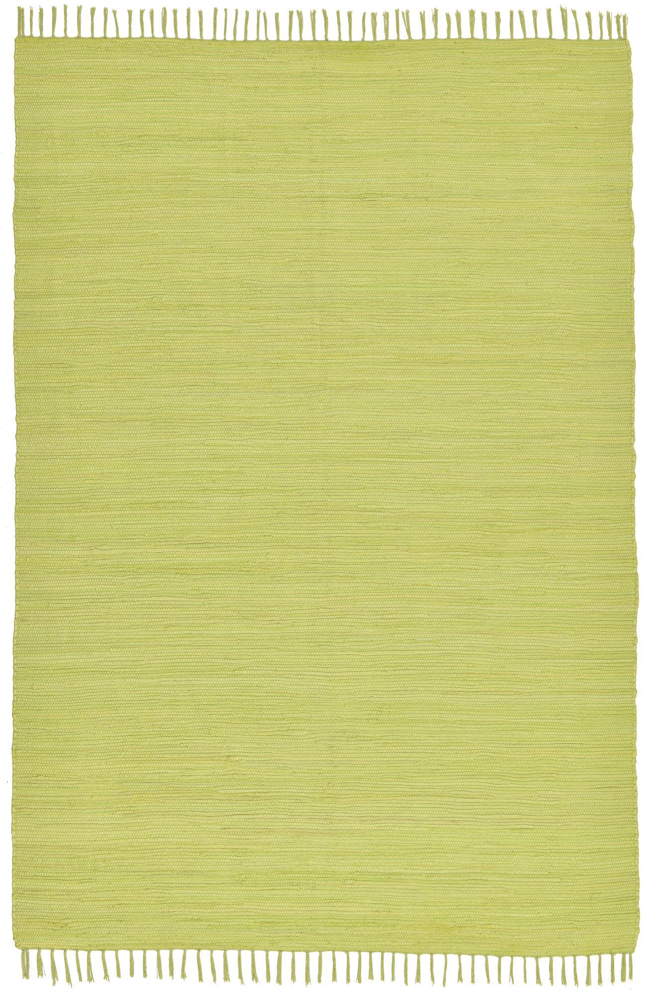FLECKERLTEPPICH Chindi 120x180 cm - Limette, Textil (120/180cm) - Rug and Roll