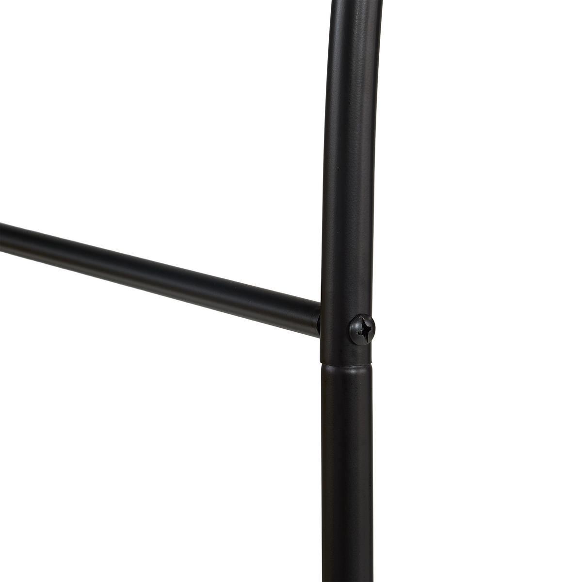 ROSENBOGEN - Schwarz, Metall (280/210/40cm) - Relaxdays