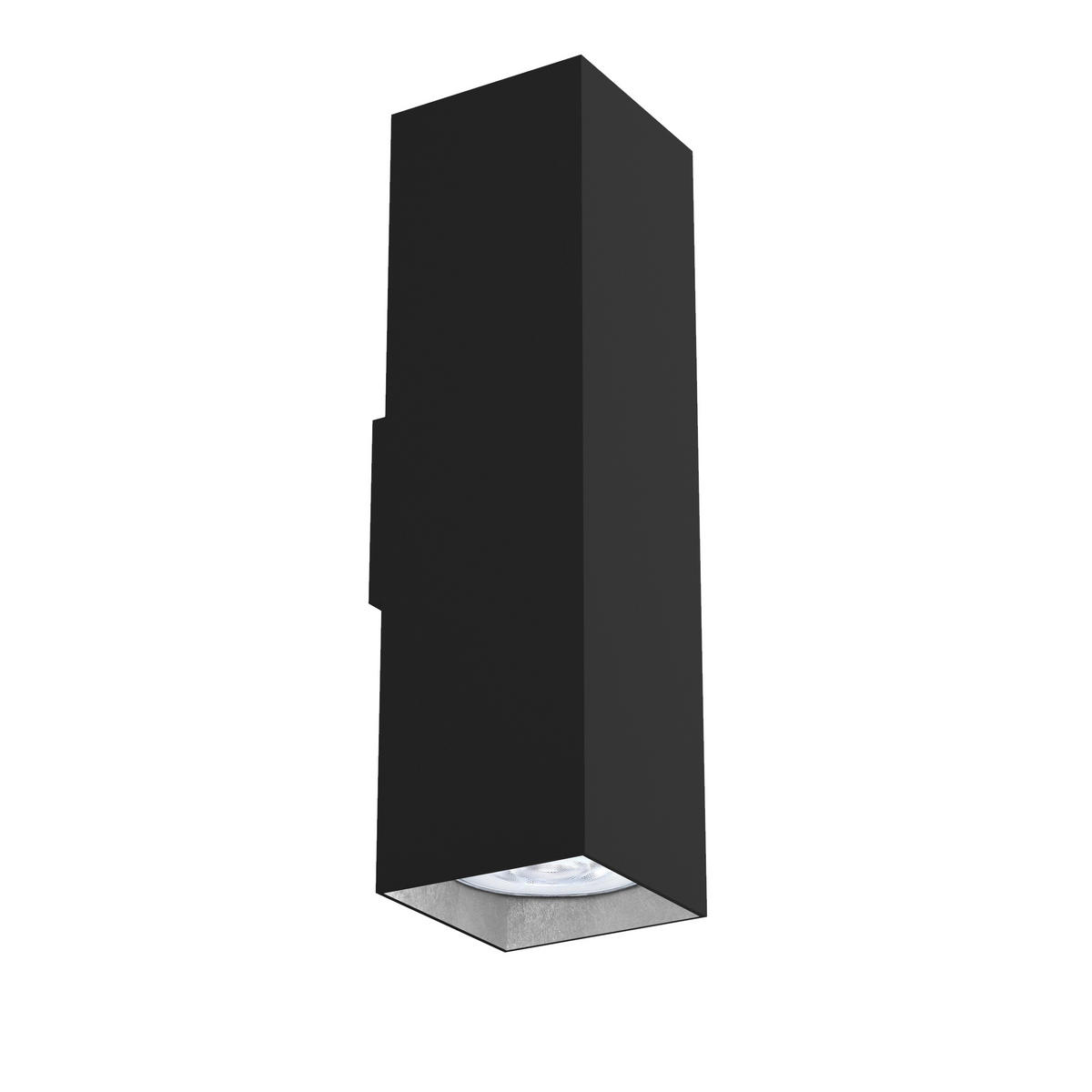 WANDLEUCHTE - Schwarz, Metall (6/22/6cm) - Lumicom