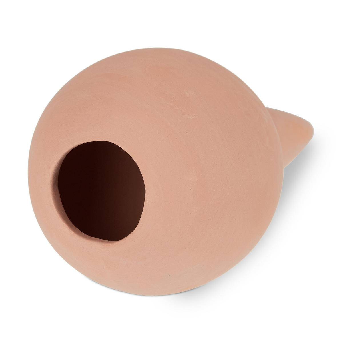 4XTONKEGEL - Hellbraun, Keramik (6/11.5/6cm) - Relaxdays