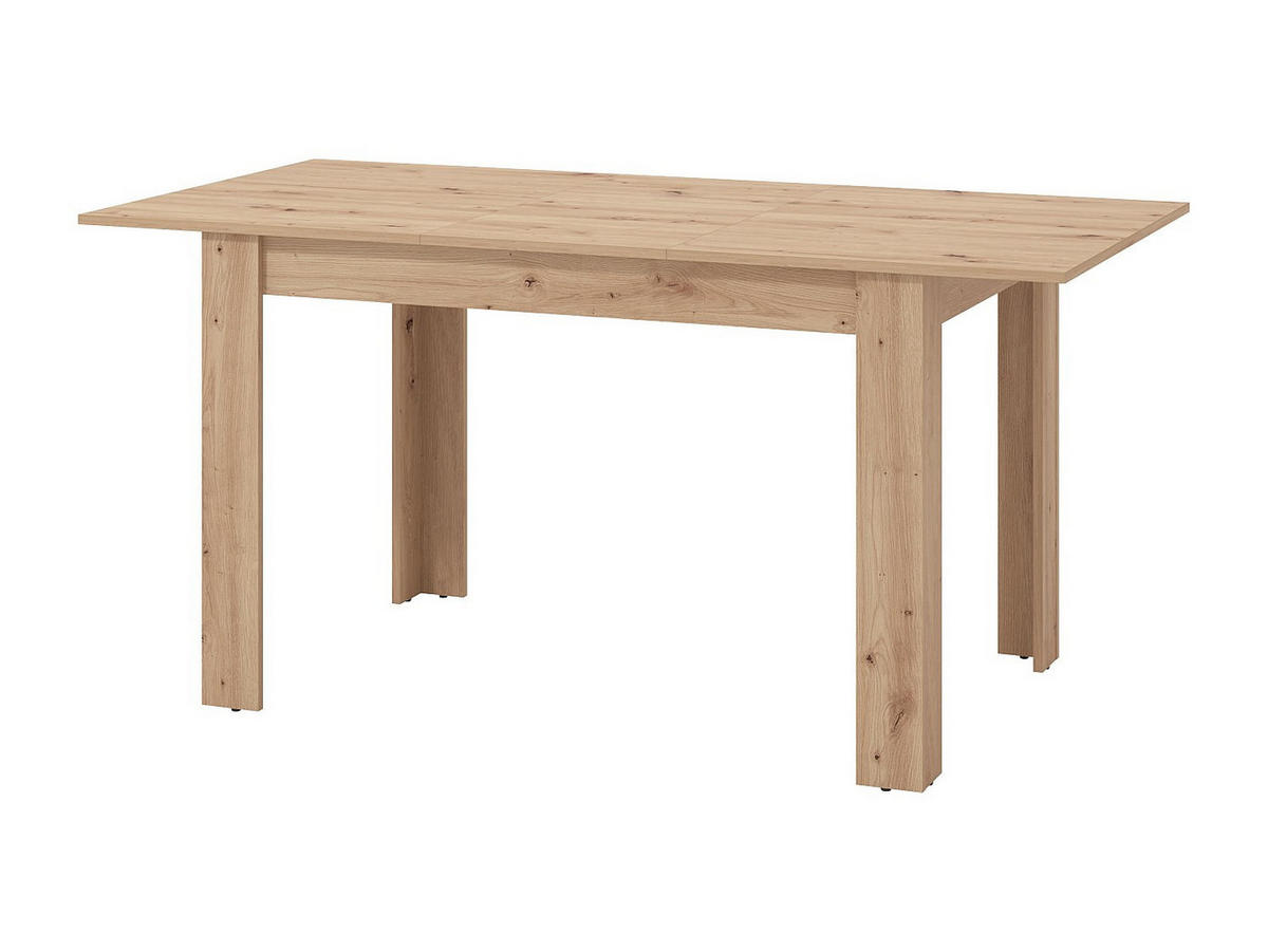 ESSTISCH ausziehbar - 4 bis 6 Personen - Holzfarben hell - VENOLA - Naturfarben, Holz (80/160/76.2cm) - Vente-Unique