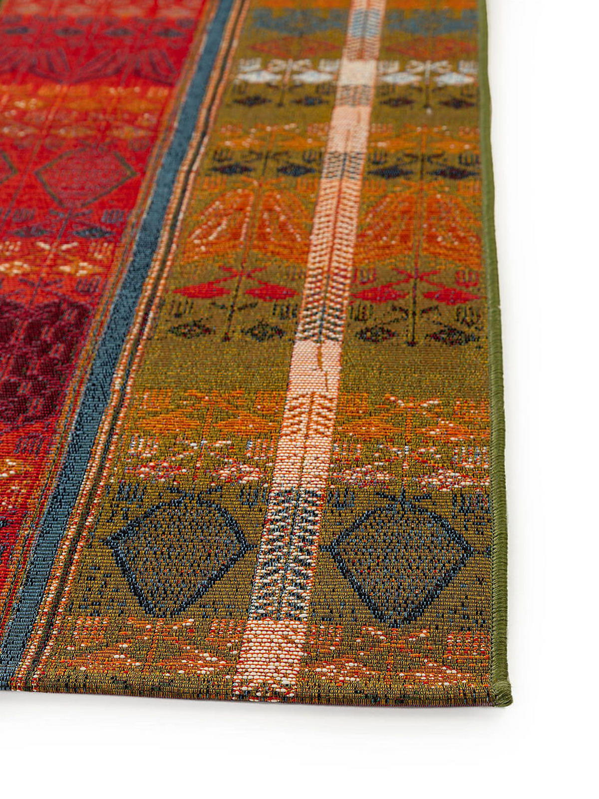 TEPPICH In- & Outdoor-Teppich Artis Bunt - Multicolor, Kunststoff/Textil (160/1cm) - KUNSTLOFT