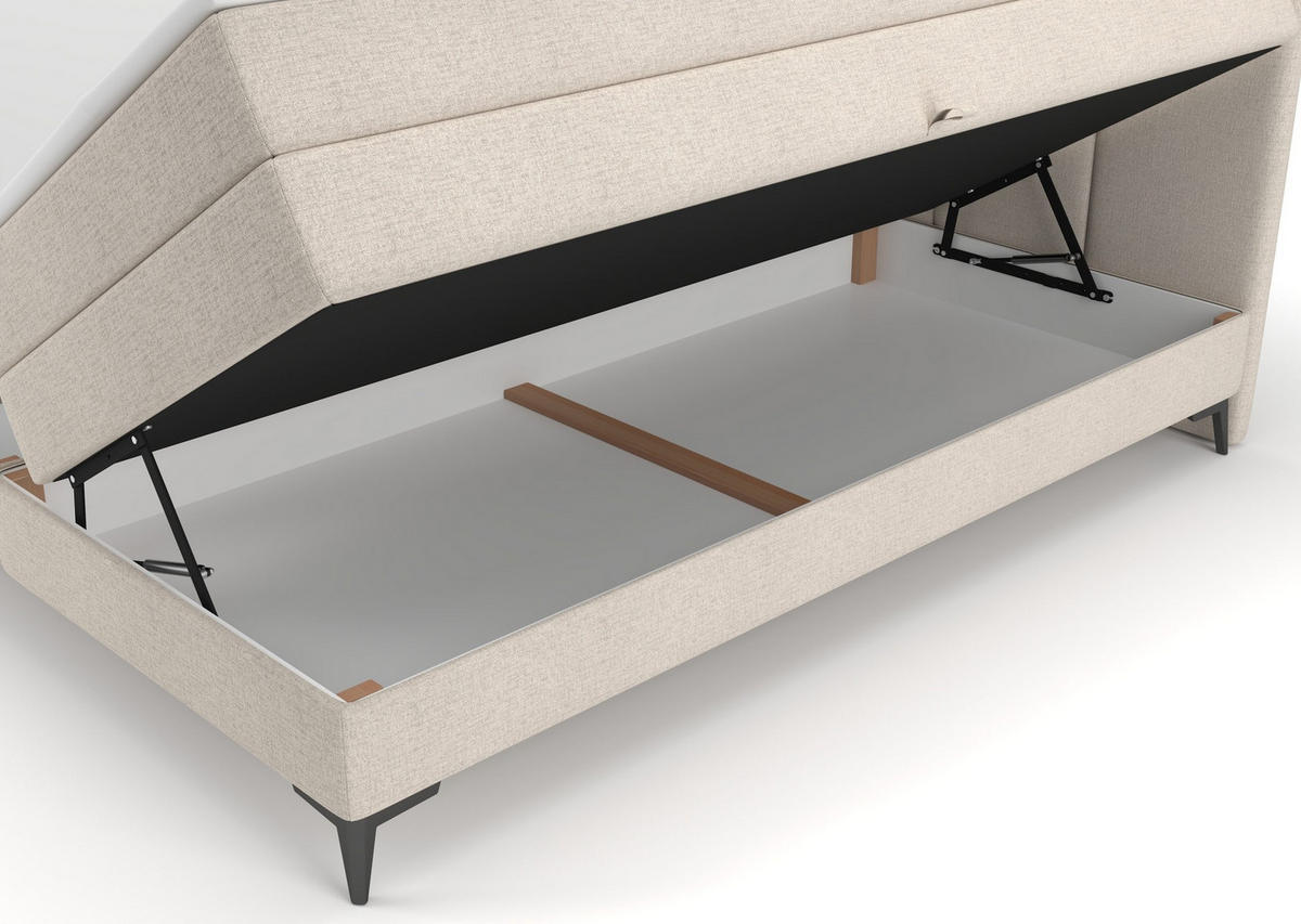 BOXBETT Soho 140x200 cm - Beige, Textil (140/200cm) - B&B Home